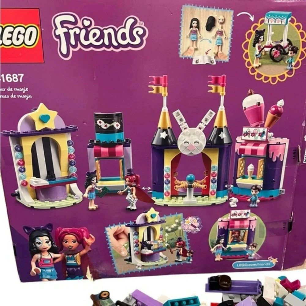 Lego Friends Magical Funfair Stalls 41687 Building Toy Colorful Fun - Picture 6 of 7